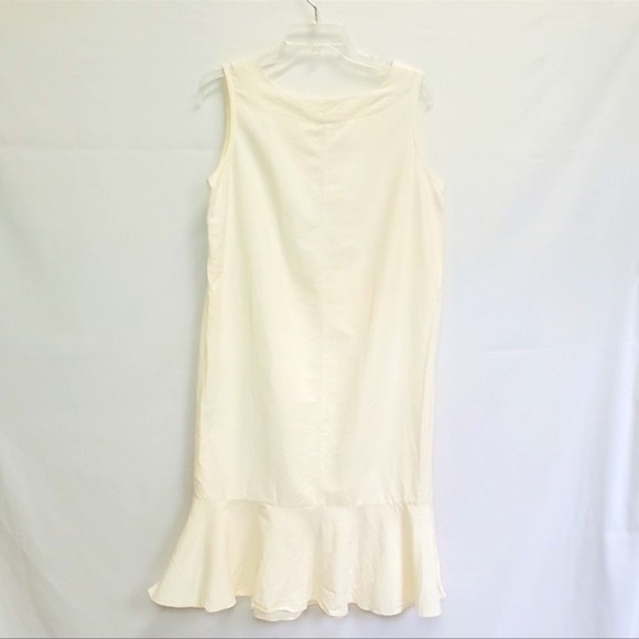 Nina Piccalino vintage sz S/M dress ruffle Cottagecore wedding peasant farmhouse - Picture 14 of 15